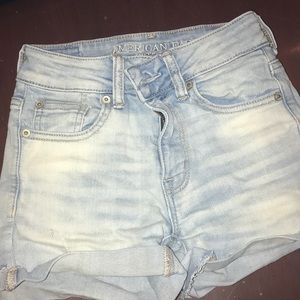 american eagle jean shorts